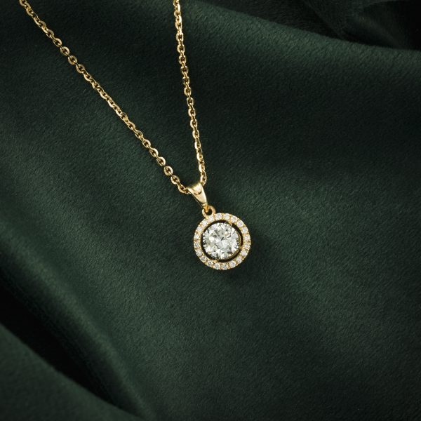 SOLITAIRE ROUND DIAMOND CHAIN