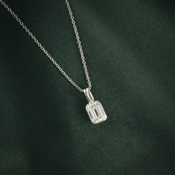 SOLITAIRE EMERALD CHAIN