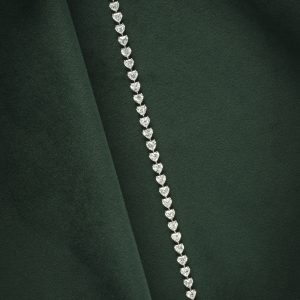 HEART TENNIS BRACELET
