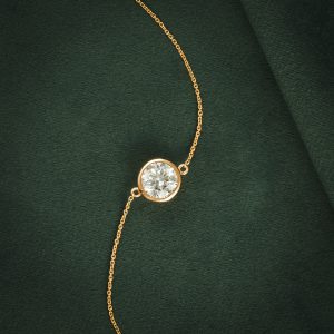 ELEGANT ROUND SOLITAIRE BRACELET