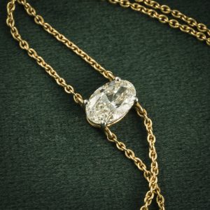 OVAL SOLITAIRE BRACELET