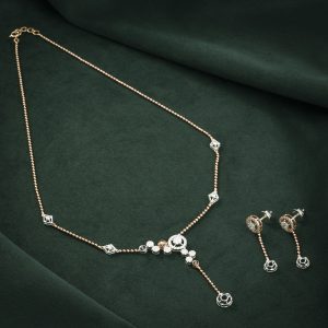 DIAMOND ROSE GOLD SET