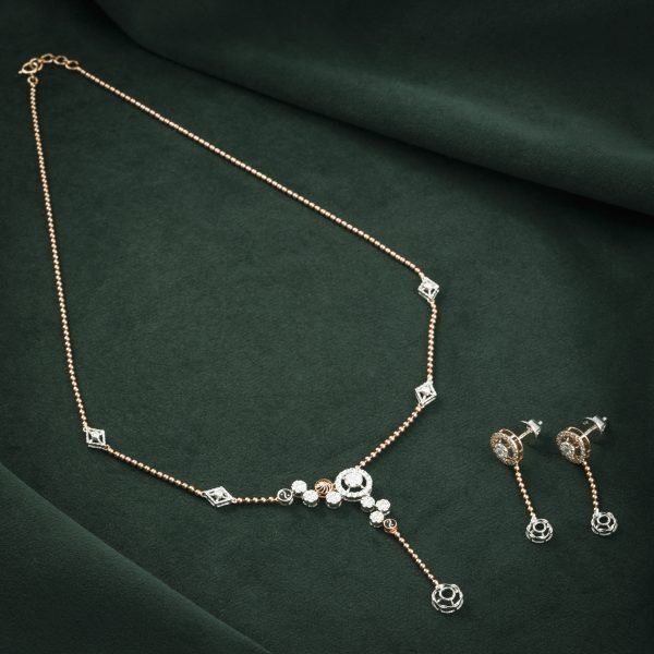 DIAMOND ROSE GOLD SET