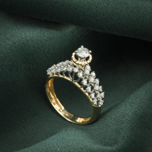 AURORA SPARKLE CLUSTER RING