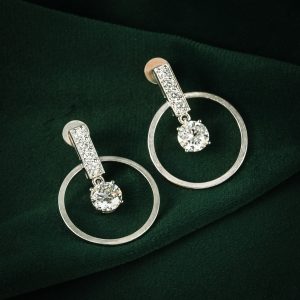 RADIANT ORBIT SOLITAIRE EARRINGS