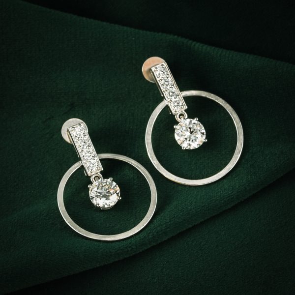 RADIANT ORBIT SOLITAIRE EARRINGS