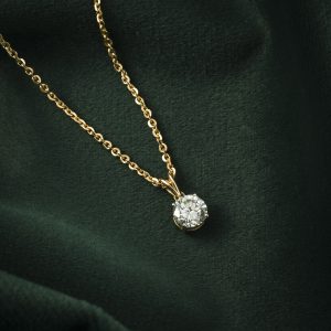 ROUND SOLITAIRE CHAIN
