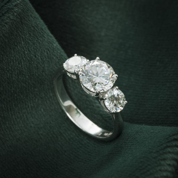 TRINITY SOLITAIRE RING