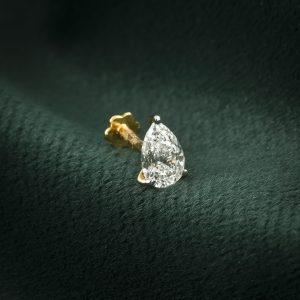 PEAR DIAMOND NOSEPIN
