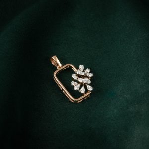 Rose Gold Blossom Pendant