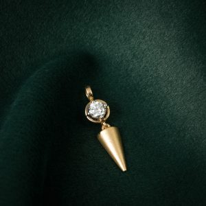 Starlight Edge Diamond Pendant