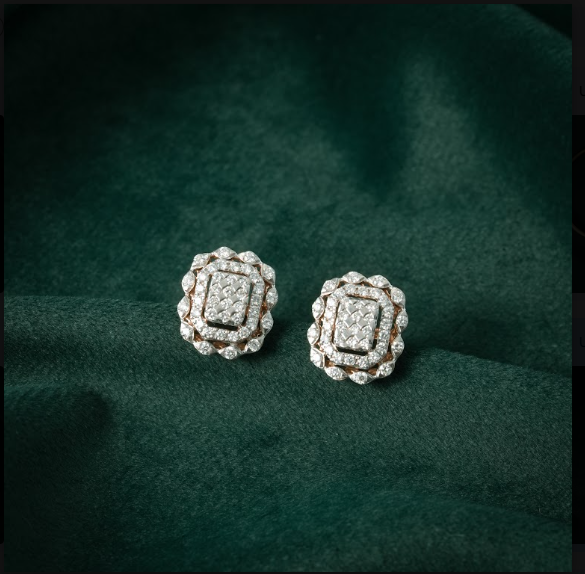 DIAMOND MOSAIC SILVER TOPS