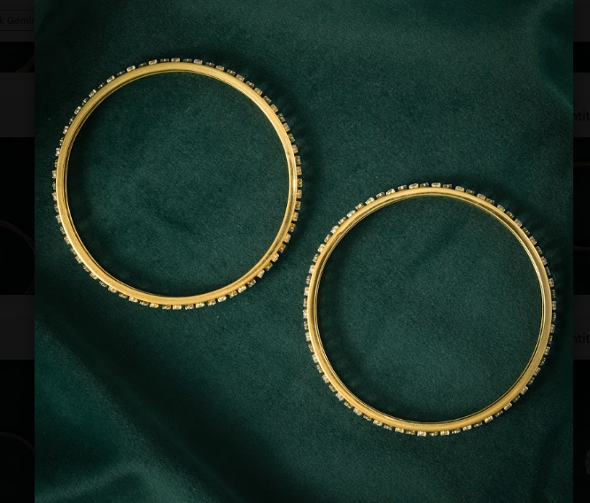 ELEGANT BLOOM SILVER BANGLE