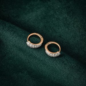 GLAM SILVER HOOPS