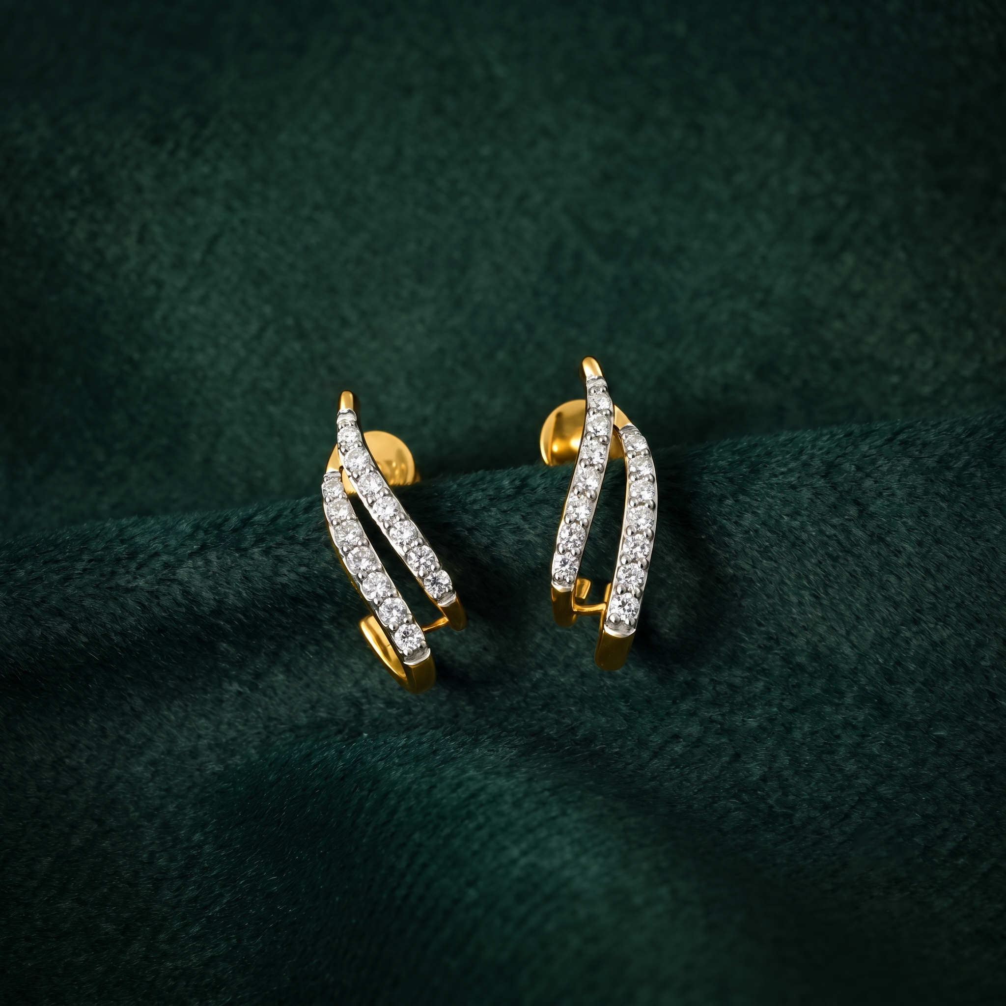 GRACEFUL DOUBLE CURVE SILVER TOPS