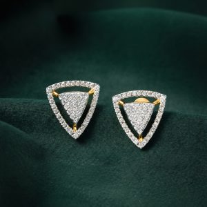 TRIANGLE HALO DIAMOND TOPS