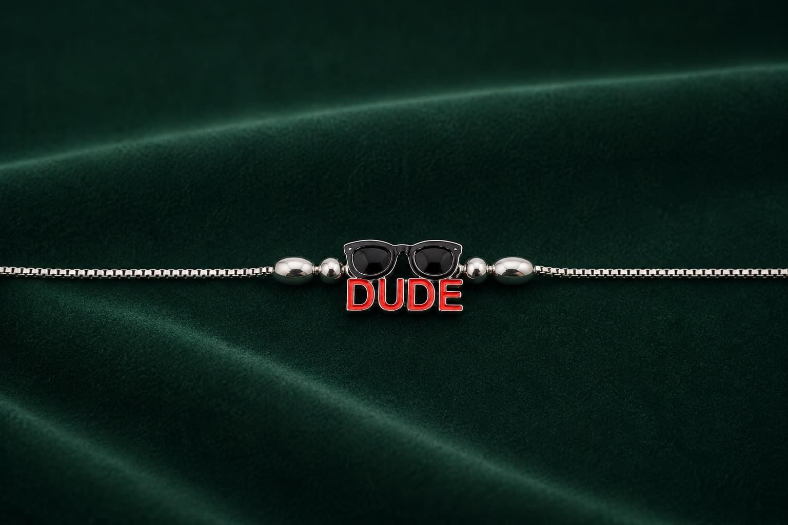 DUDE SUNGLASSES SILVER RAKHI